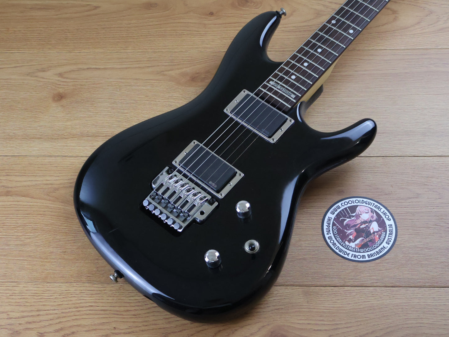 2003 Ibanez JS100 Joe Satriani Signature w/EMG's (Black)