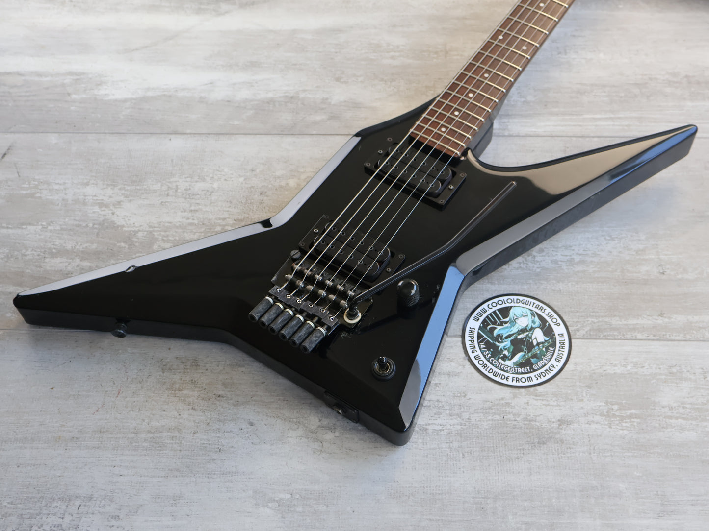 1984 Greco Japan GTX-55 "Tusk" Explorer (Black)