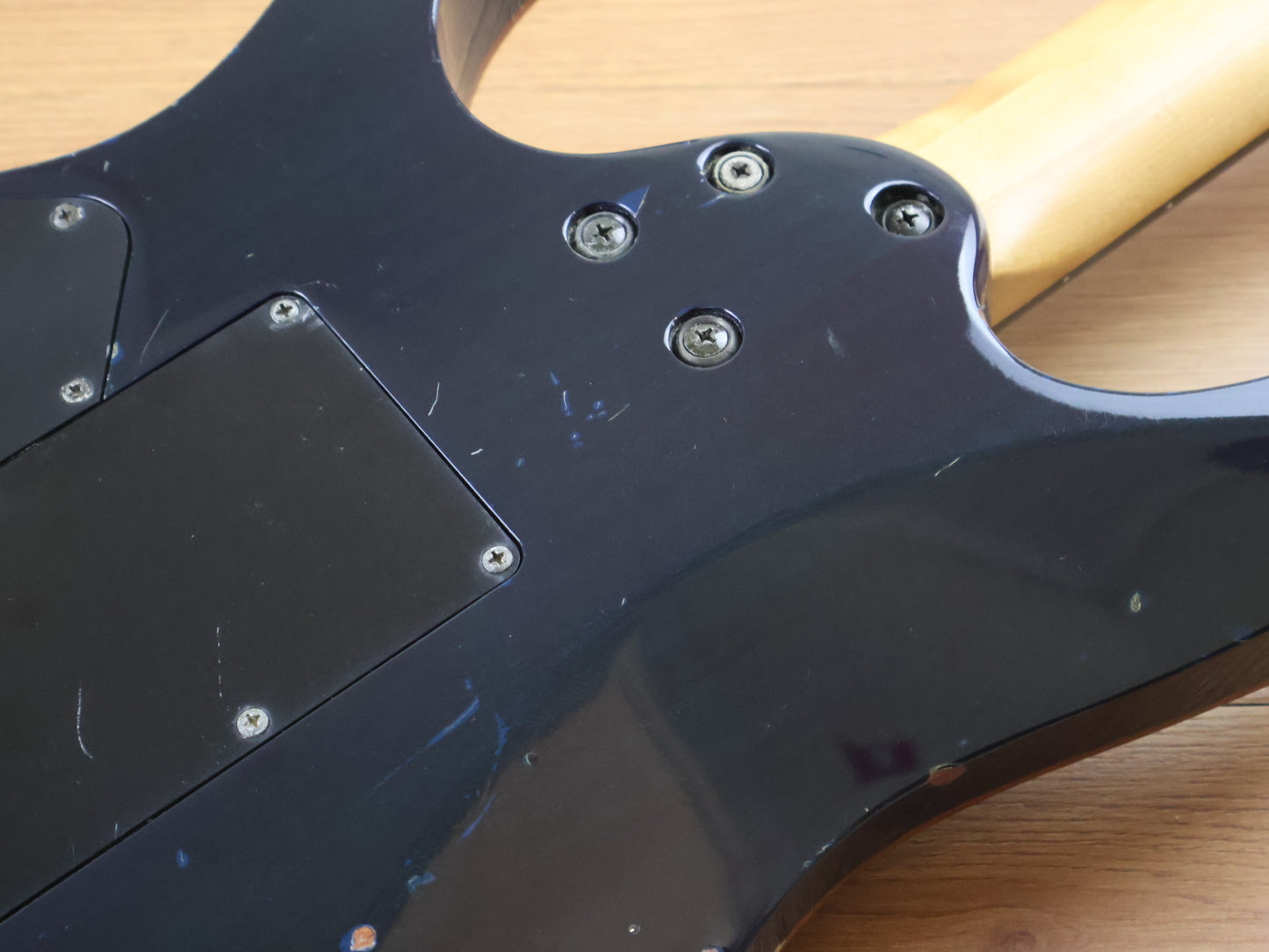 2000 Ibanez Japan RG2020X Prestige HH Superstrat w/LR Baggs Piezo (Transparent Blue)