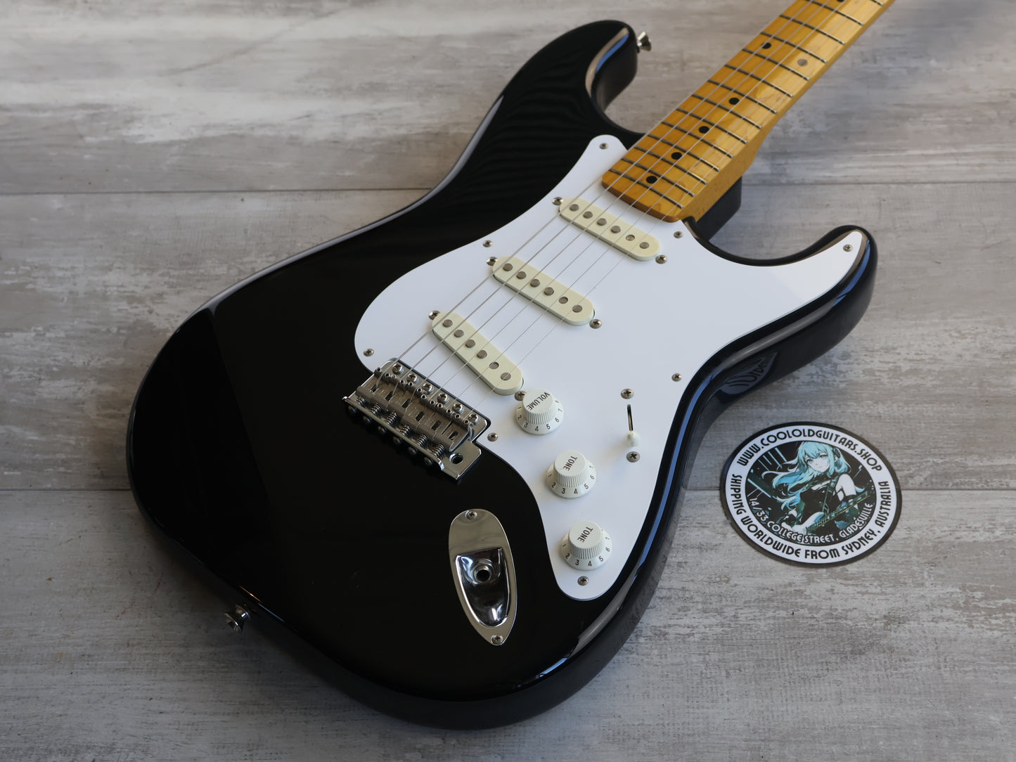 2012 Fender Japan ST57 '57 Reissue Stratocaster (Black)