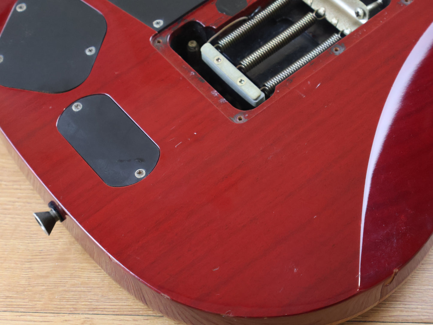 2001 Ibanez Japan RG2020X Prestige HH Superstrat w/LR Baggs Piezo (Transparent Red)