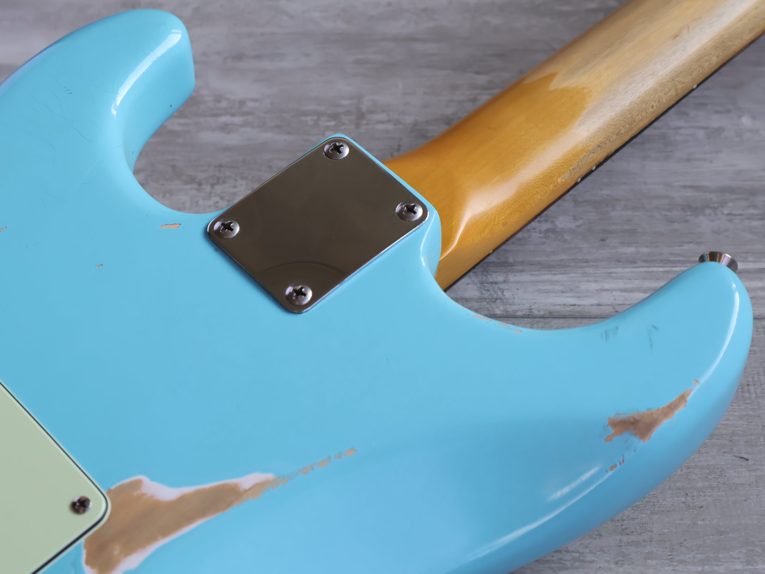 1989 Fender Japan '62 Reissue Stratocaster (Nitro Daphne Blue