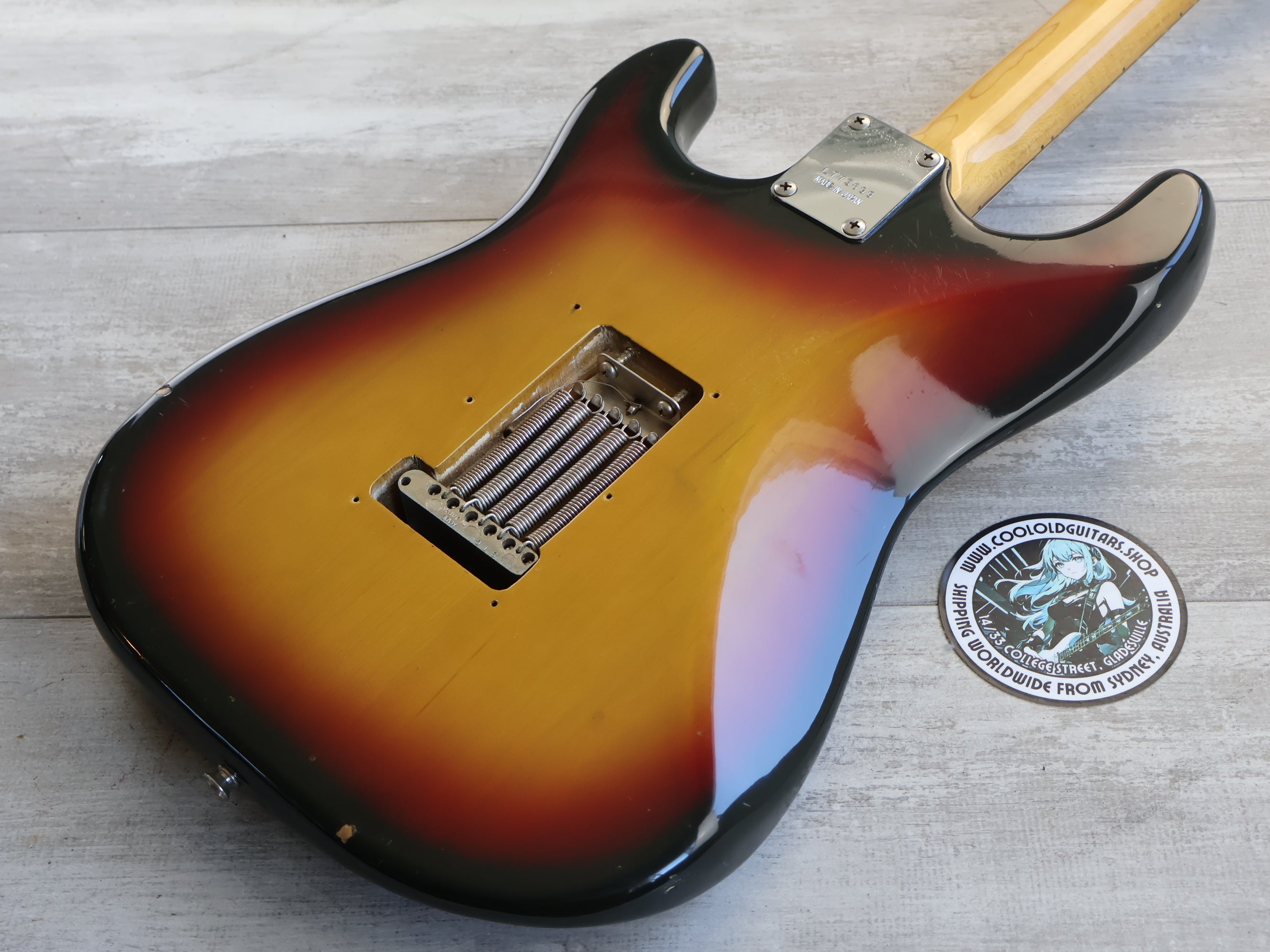 1977 Greco Japan SE-600 Sparkle Sounds Stratocaster (Sunburst