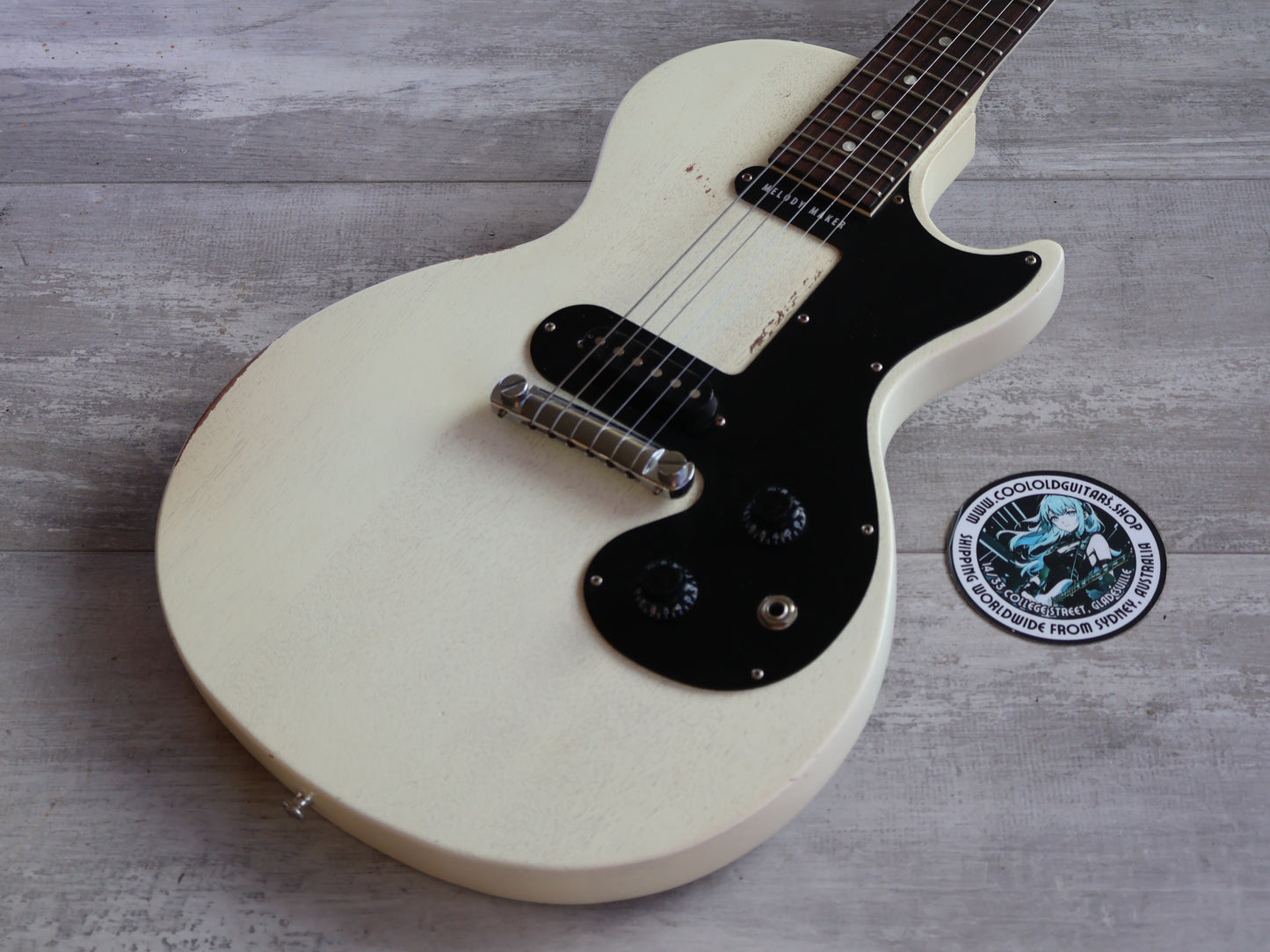 2009 Gibson USA Melody Maker Les Paul (Aged White)