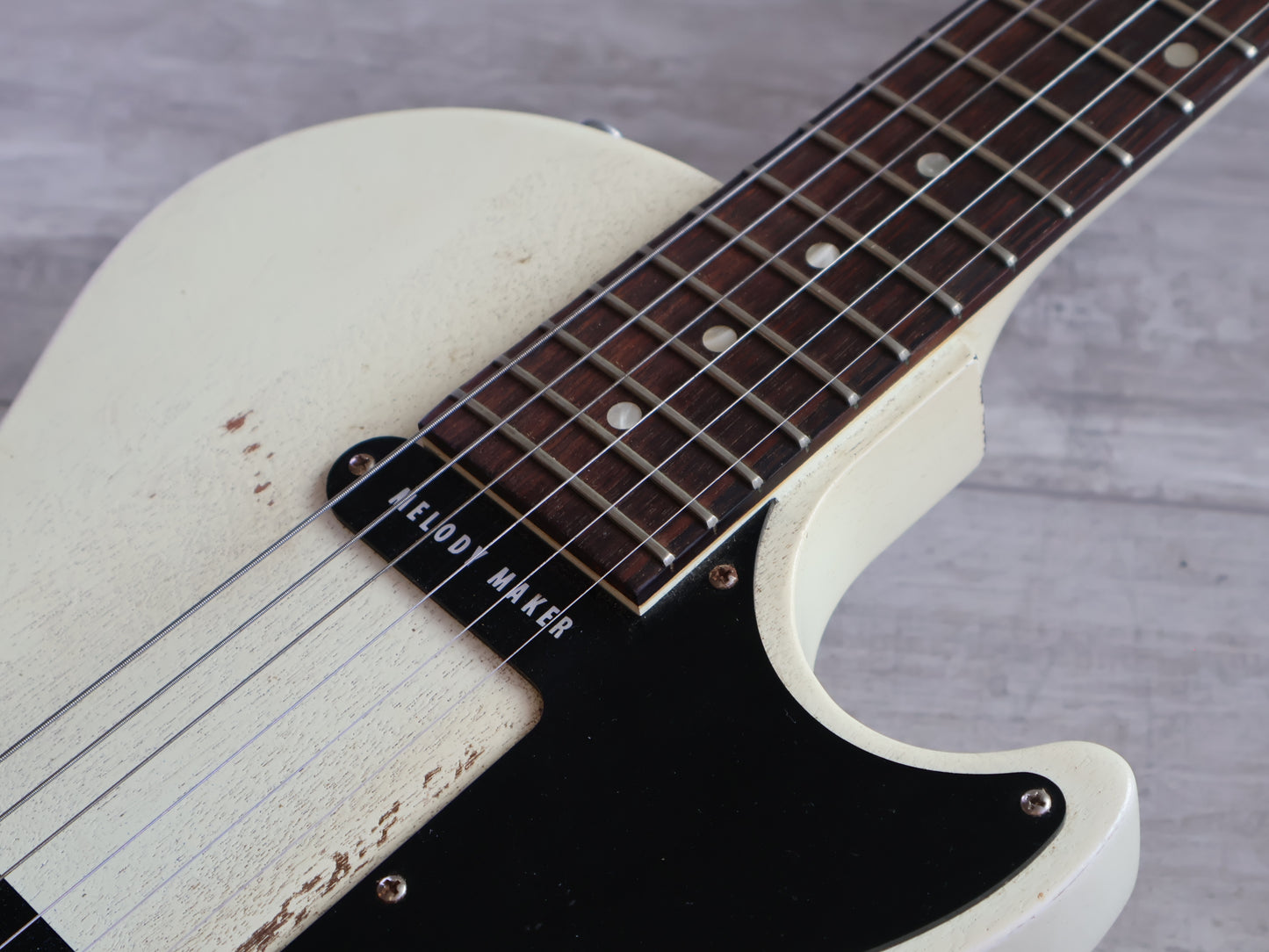 2009 Gibson USA Melody Maker Les Paul (Aged White)