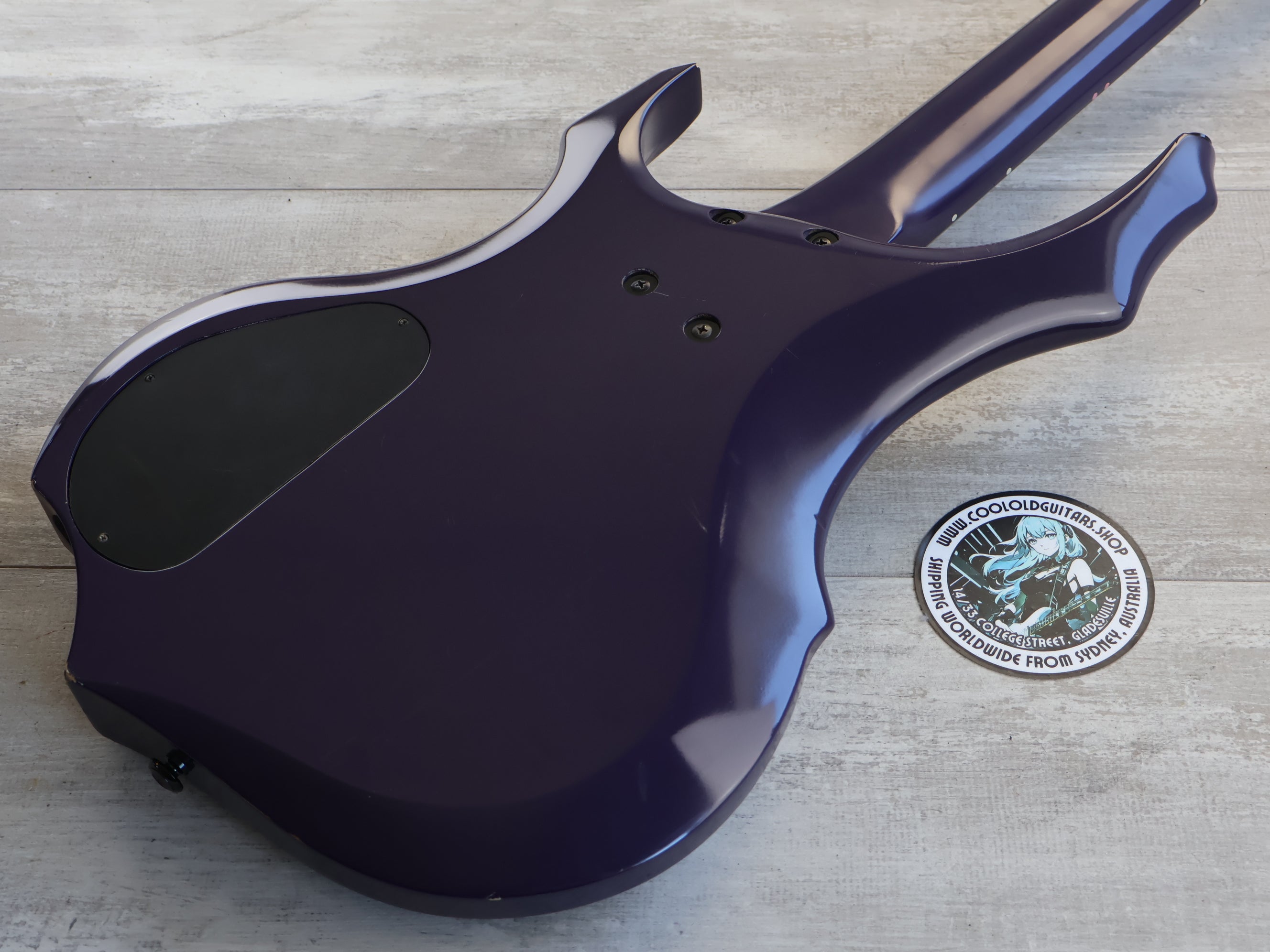 Grassroots (by ESP) G-FR-52B F-Series Bass (Purple) – Cool Old Guitars