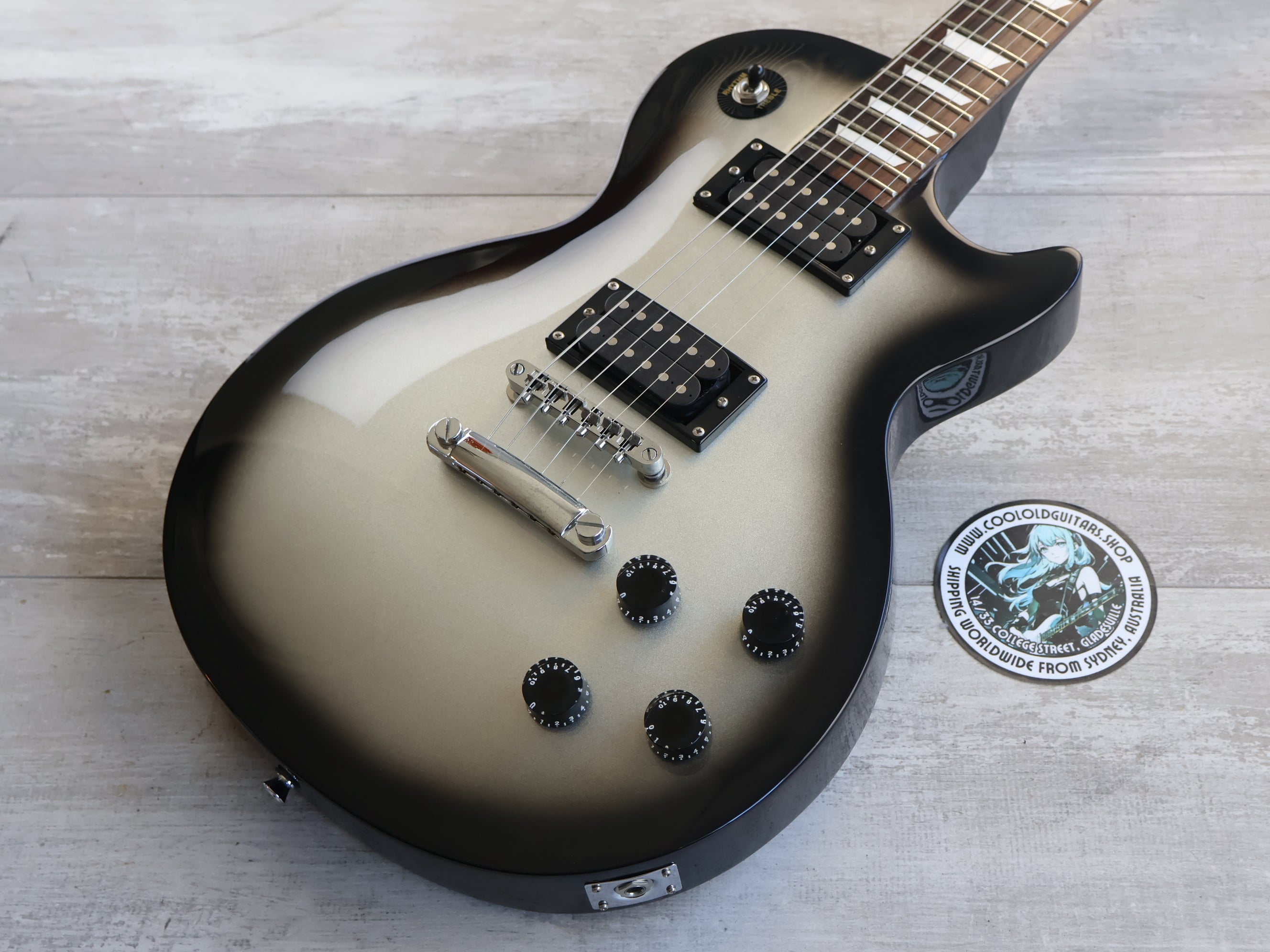 こうちゃん Photogenic レスポールスタンダード PhotoGenic Les Paul Standard (Silverburst) – Cool Old Guitars