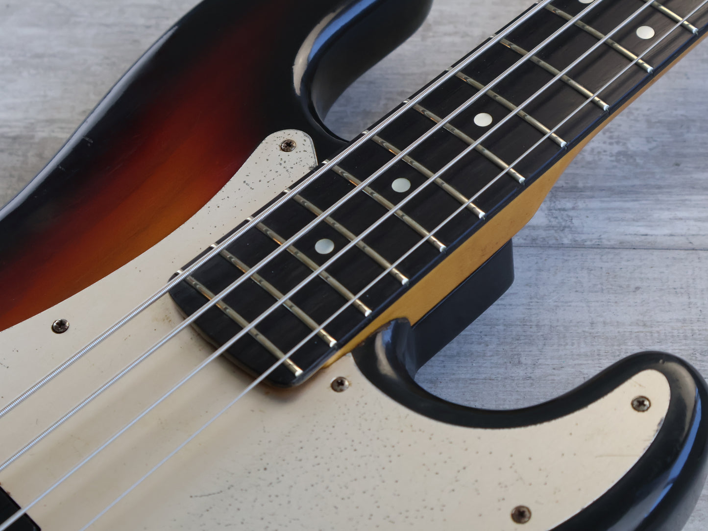 1980's Moon Japan Custom Order PJ Precision Bass (Sunburst)