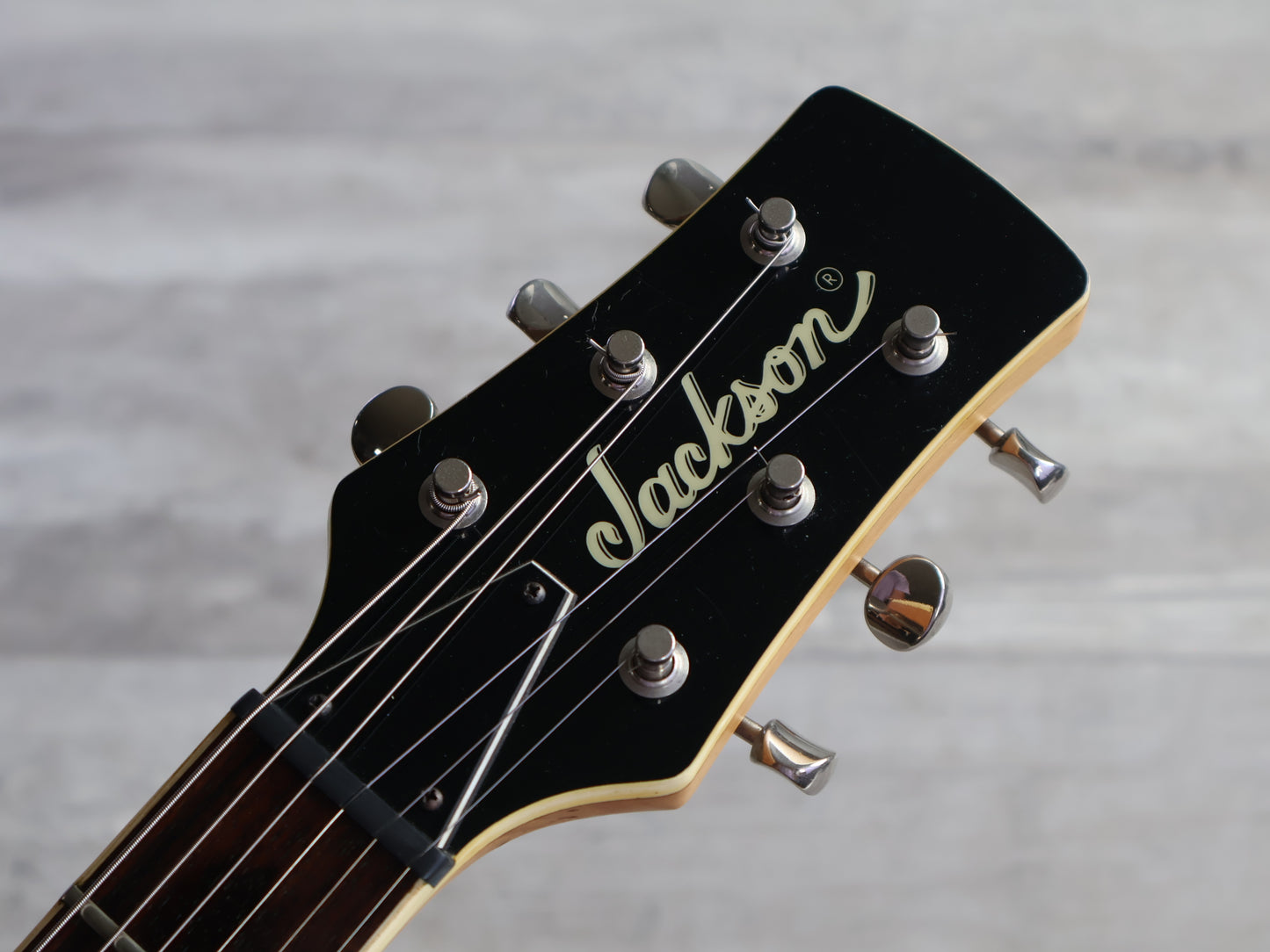 1996 Jackson Japan SC-1 Surfcaster Semi Hollowbody (Black)
