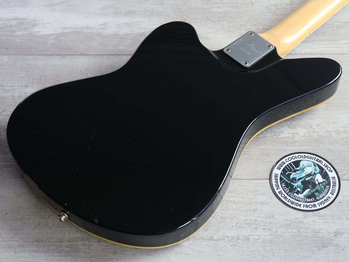1996 Jackson Japan SC-1 Surfcaster Semi Hollowbody (Black)
