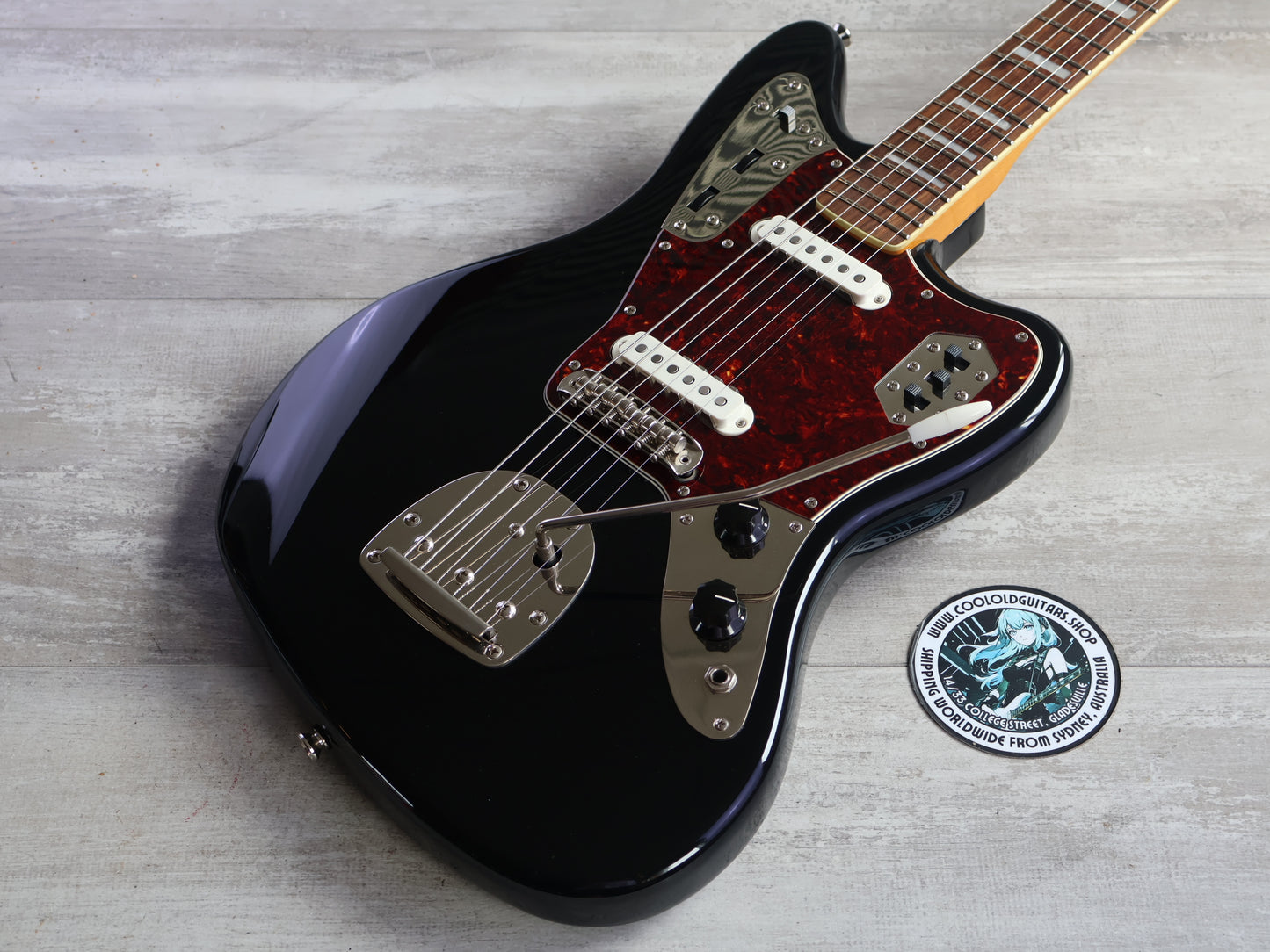 2023 Fender Squier Classic Vibe 70's Jaguar (Black)