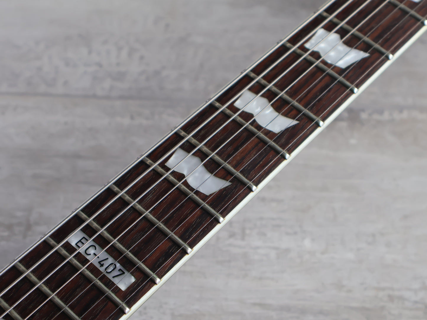 2013 LTD (by ESP) EC-407 7-String Eclipse Single Cutaway w/Bareknuckle's (Black)