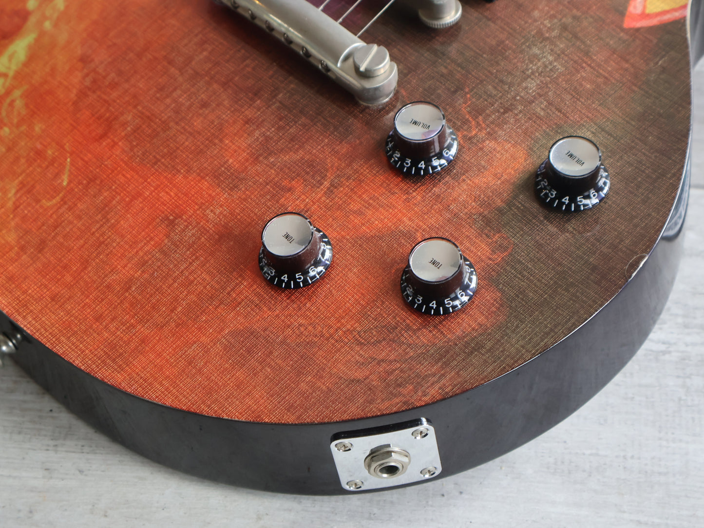 2012 Tokai Japan Custom Order Les Paul Standard (Japanese Tattoo Graphic)