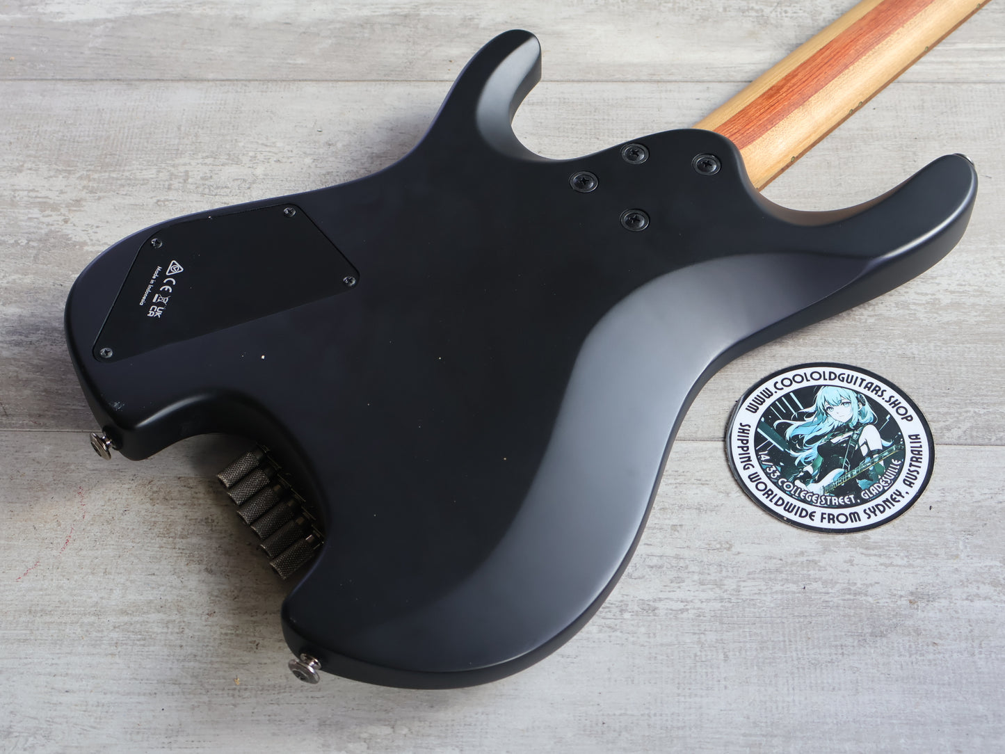 2022 Ibanez QX52 BKF Premium Headless (Black)