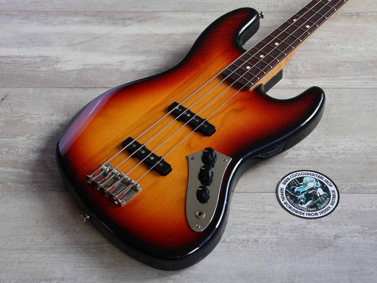 1980's Yamaha Japan JB600R Jazz Bass (Sunburst)