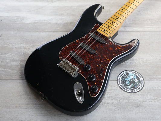 1980's Bill Lawrence (by Morris Japan) Challenger '57 Reissue Stratocaster (Black)