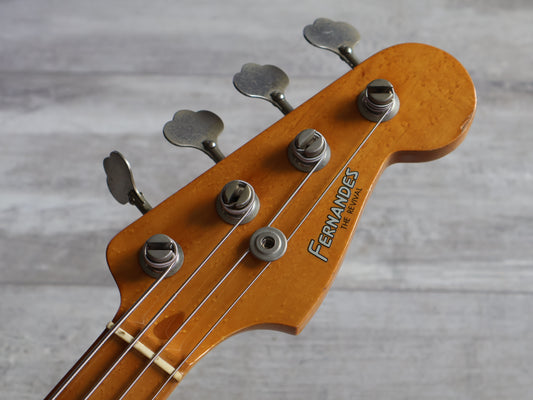 1982 Fernandes Japan RPB-70 ‘57 Reissue Precision Bass (Candy Apple Red)