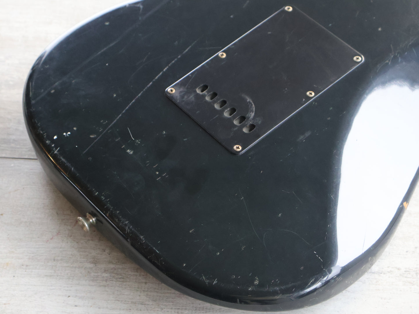 1980's Bill Lawrence (by Morris Japan) Challenger '57 Reissue Stratocaster (Black)