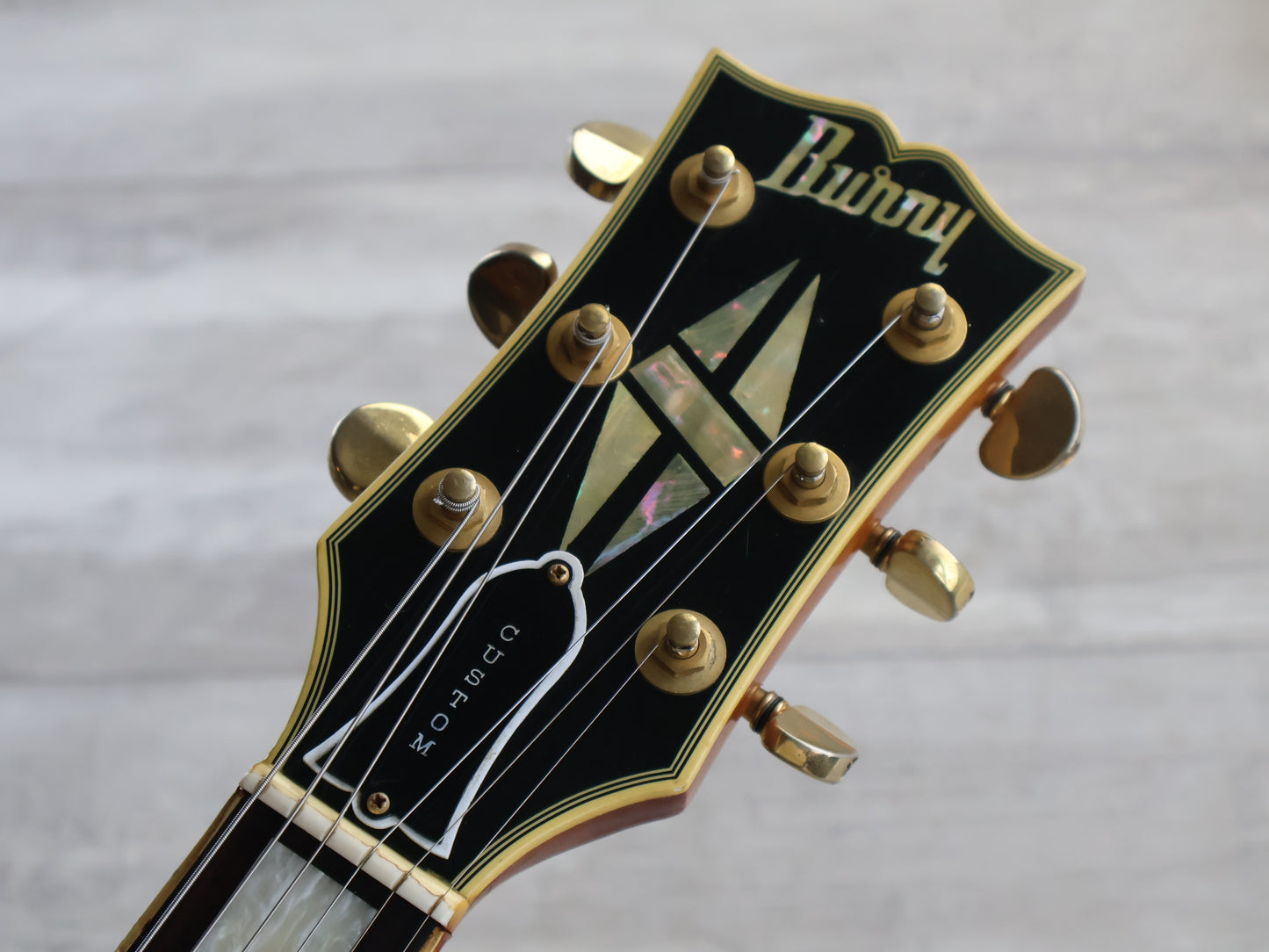 1978 Burny Japan FLC-100 Les Paul Custom (Vintage Natural)