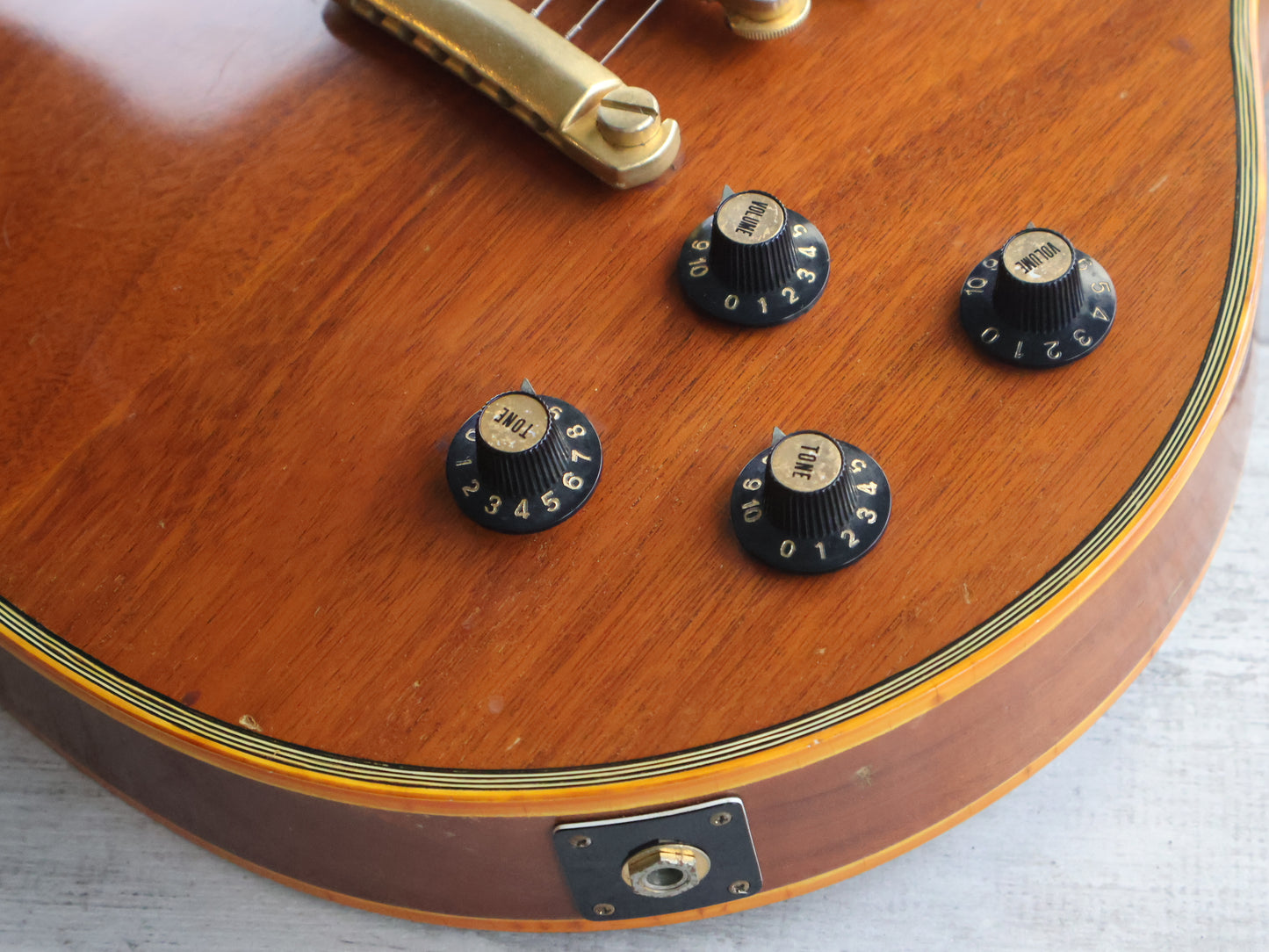 1978 Burny Japan FLC-100 Les Paul Custom (Vintage Natural)