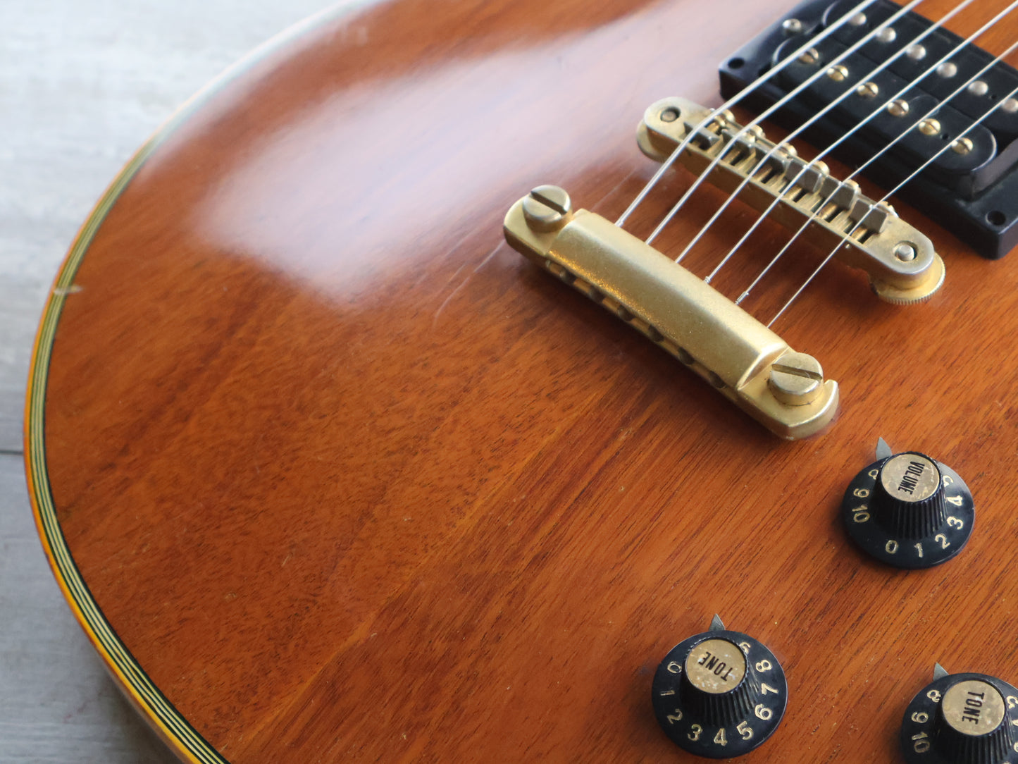 1978 Burny Japan FLC-100 Les Paul Custom (Vintage Natural)