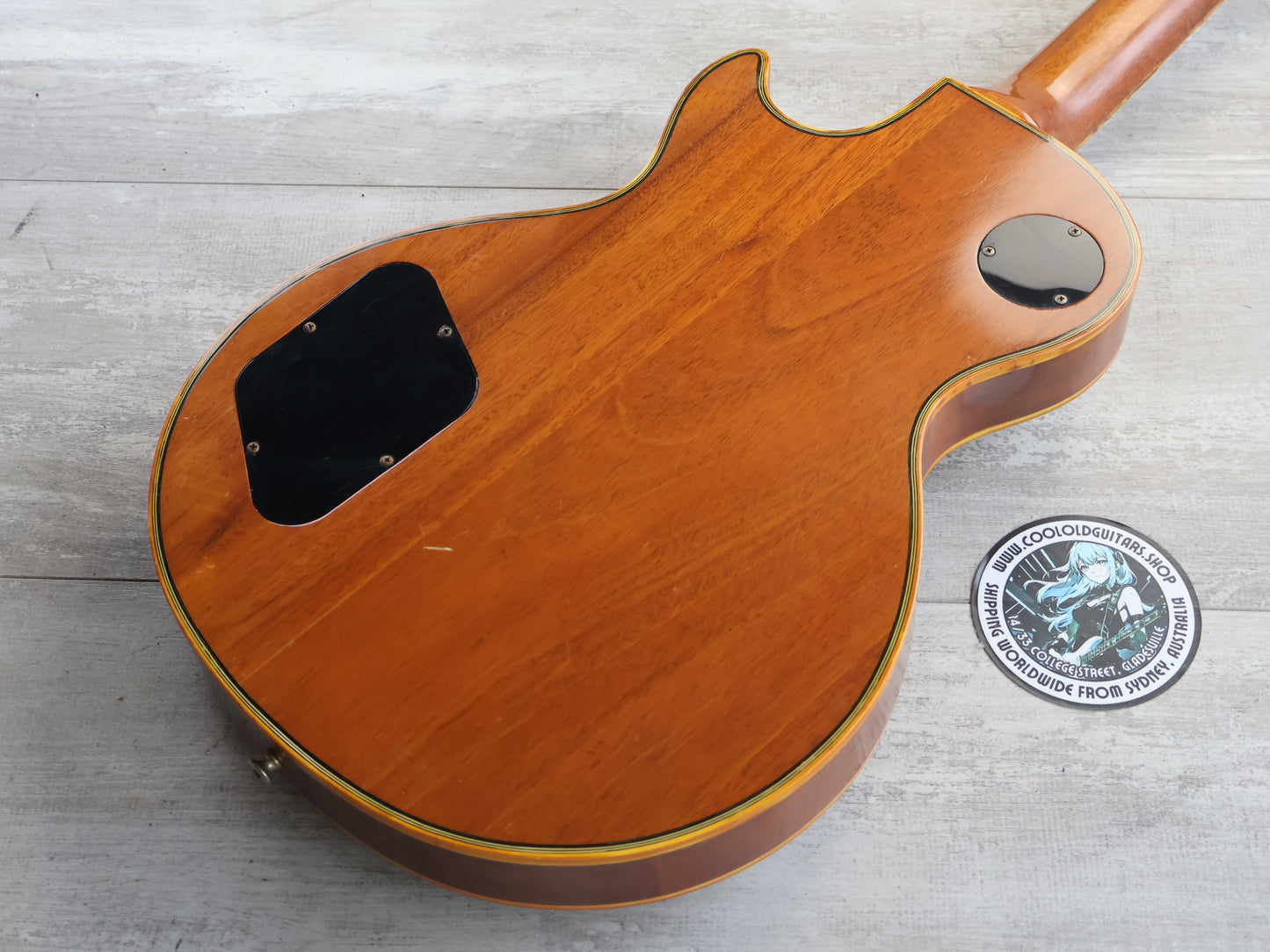 1978 Burny Japan FLC-100 Les Paul Custom (Vintage Natural)