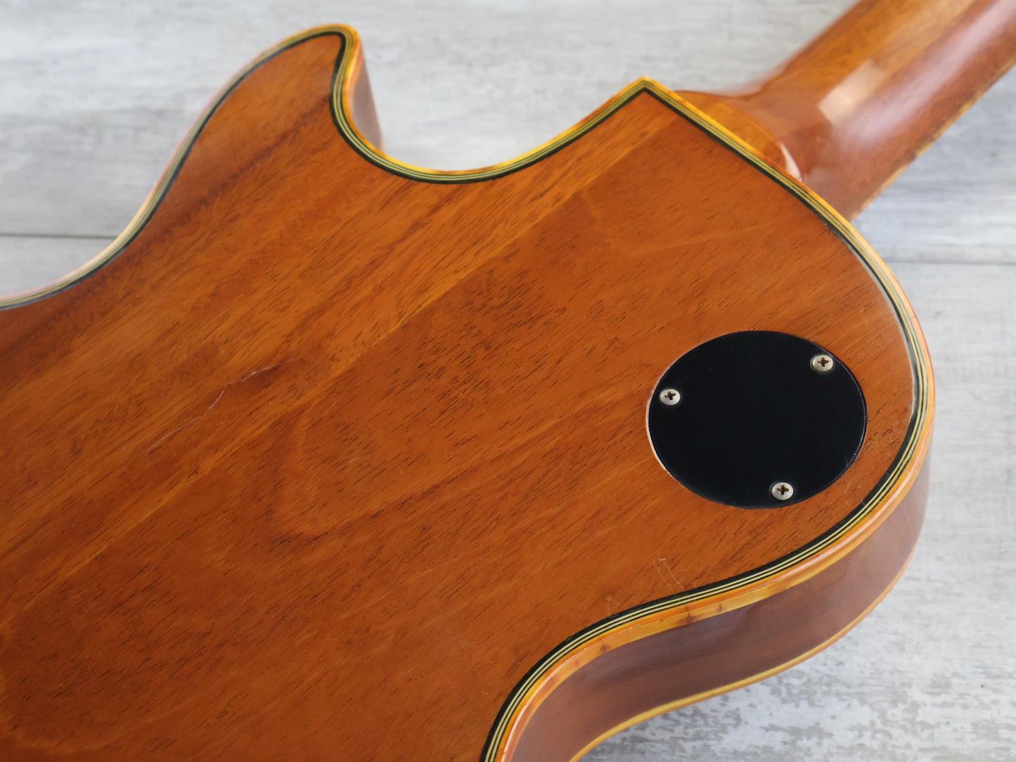 1978 Burny Japan FLC-100 Les Paul Custom (Vintage Natural)