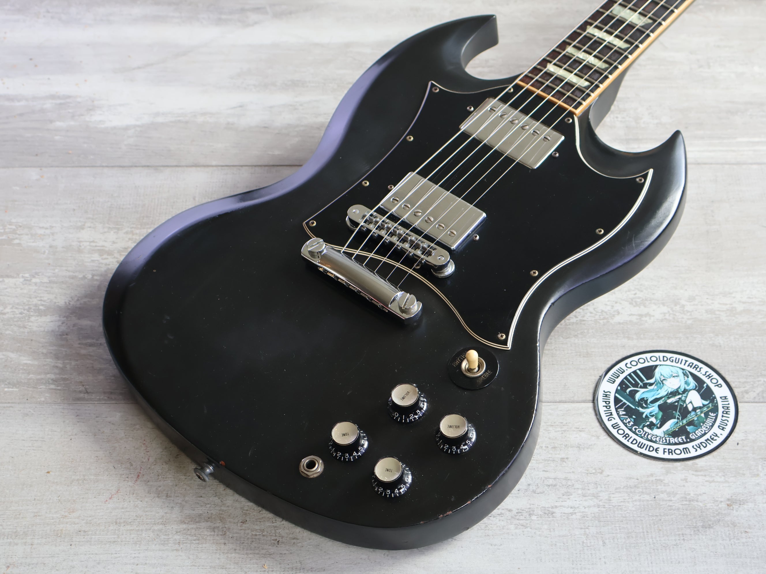 2005年製 Gibson SG Standard 2005 Gibson USA SG Standard (Ebony) – Cool Old Guitars