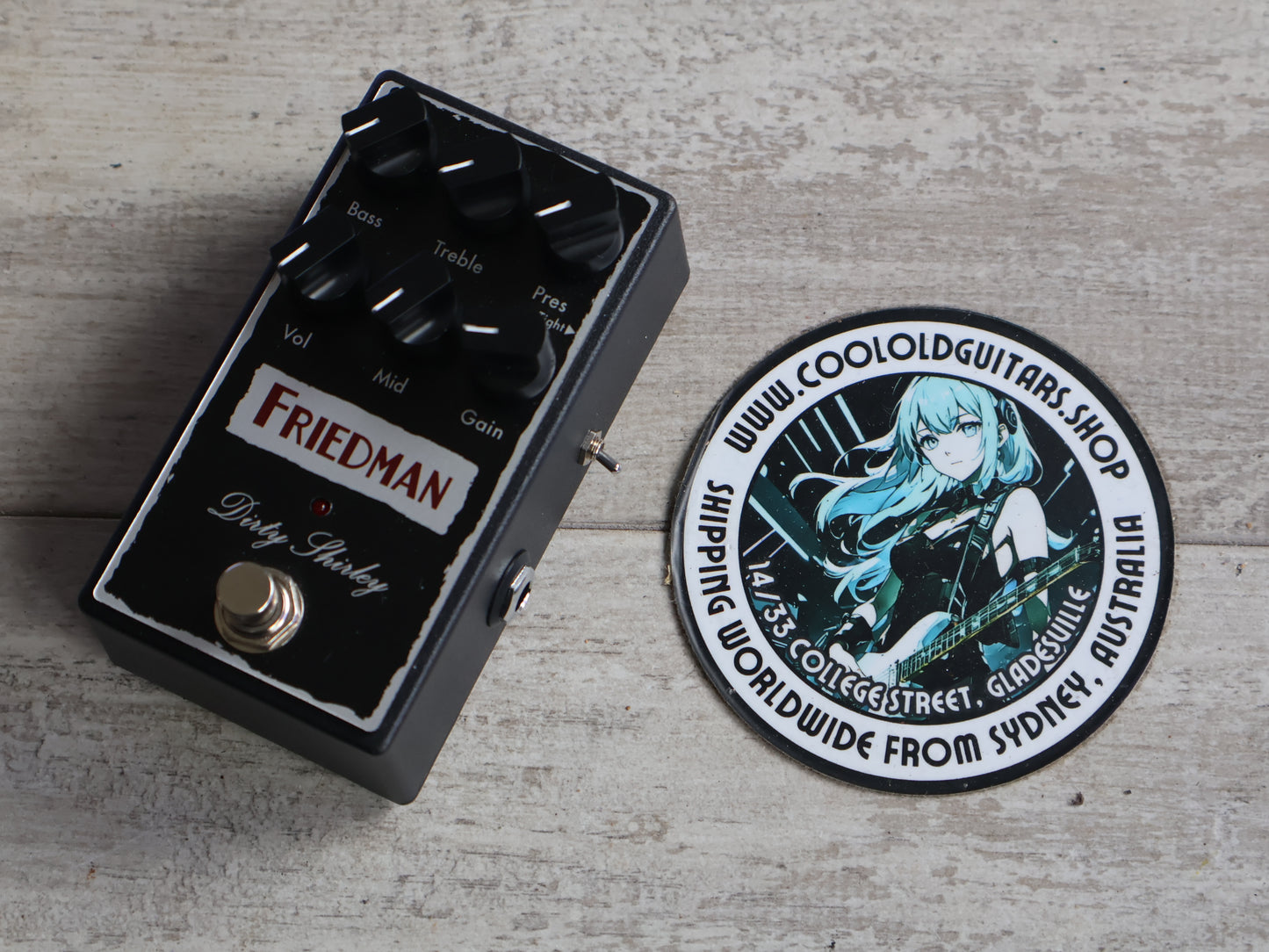 Friedman Dirty Shirley Overdrive Pedal