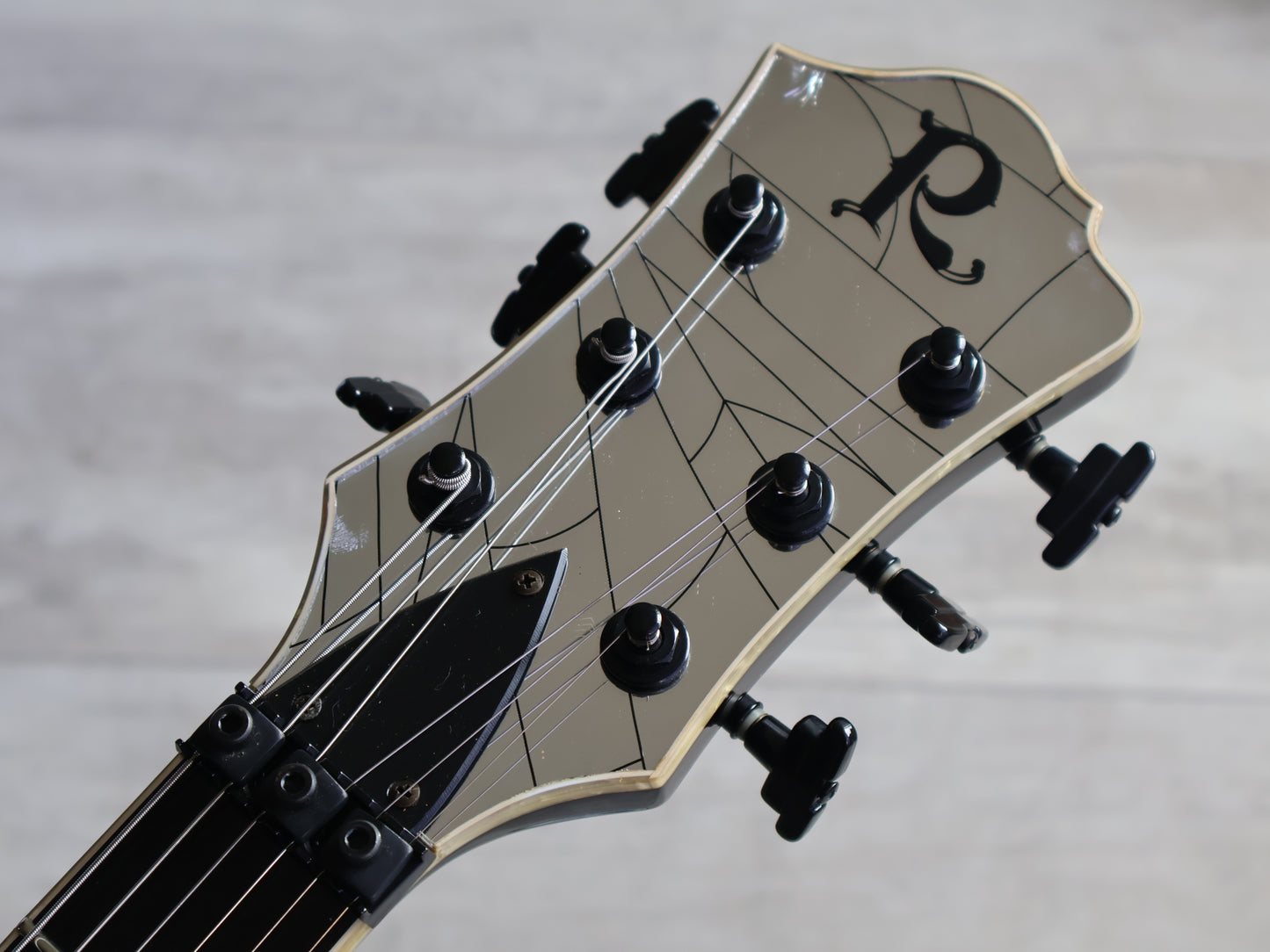 2008 BC Rich Jake Pitts Pro X Signature Model Mockingbird (Cracked Mirror)