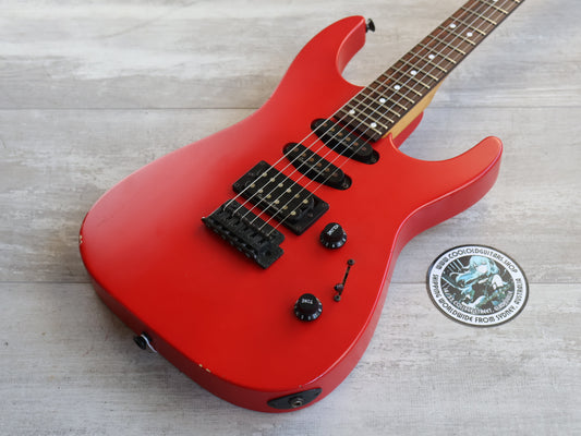 2001 Grover Jackson Japan DK-40 HSS Dinky (Fiesta Red)