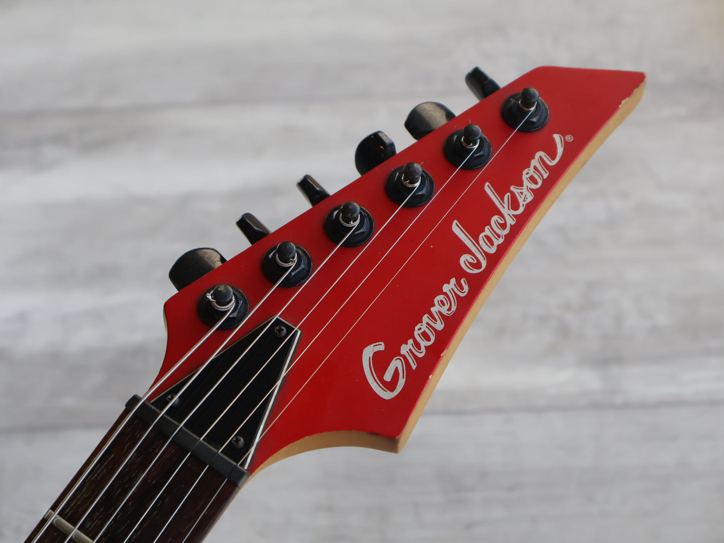 2001 Grover Jackson Japan DK-40 HSS Dinky (Fiesta Red)