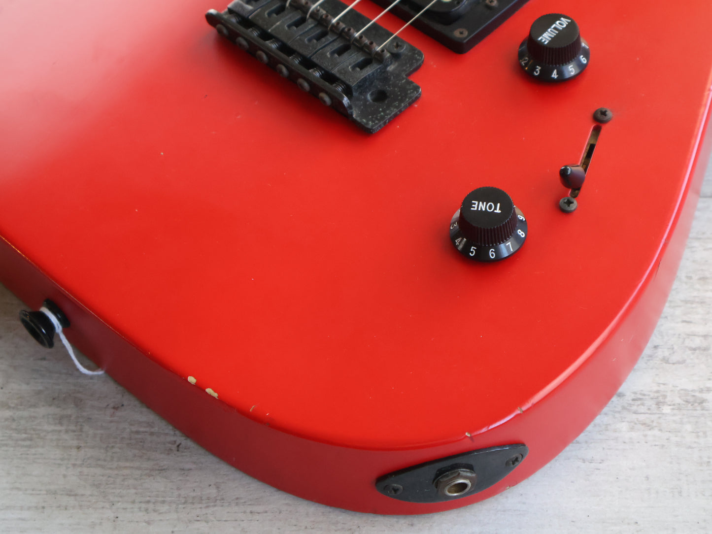 2001 Grover Jackson Japan DK-40 HSS Dinky (Fiesta Red)