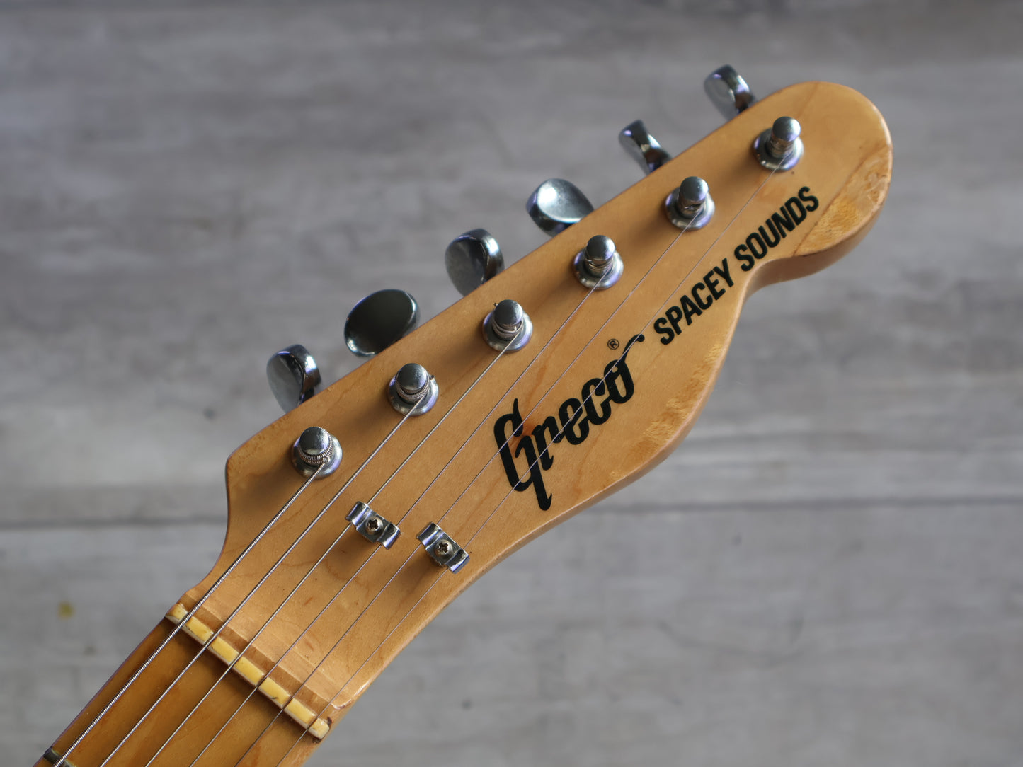 1975 Greco Japan TL-500 Spacey Sounds Twang-Style (Transparent Blonde)