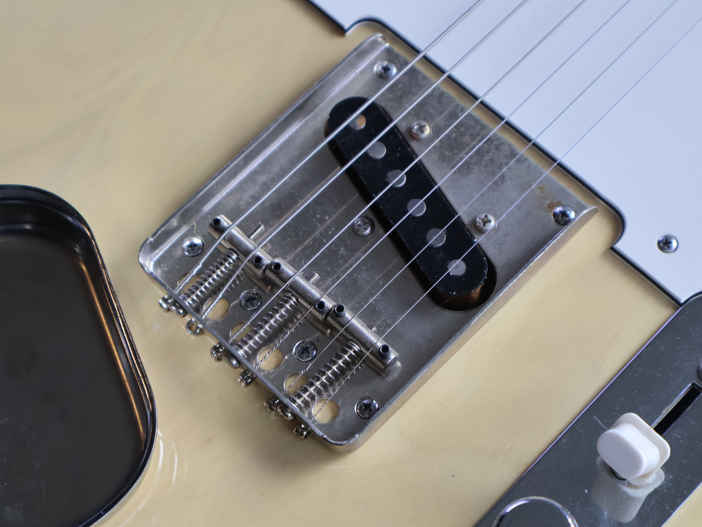 1975 Greco Japan TL-500 Spacey Sounds Twang-Style (Transparent Blonde)