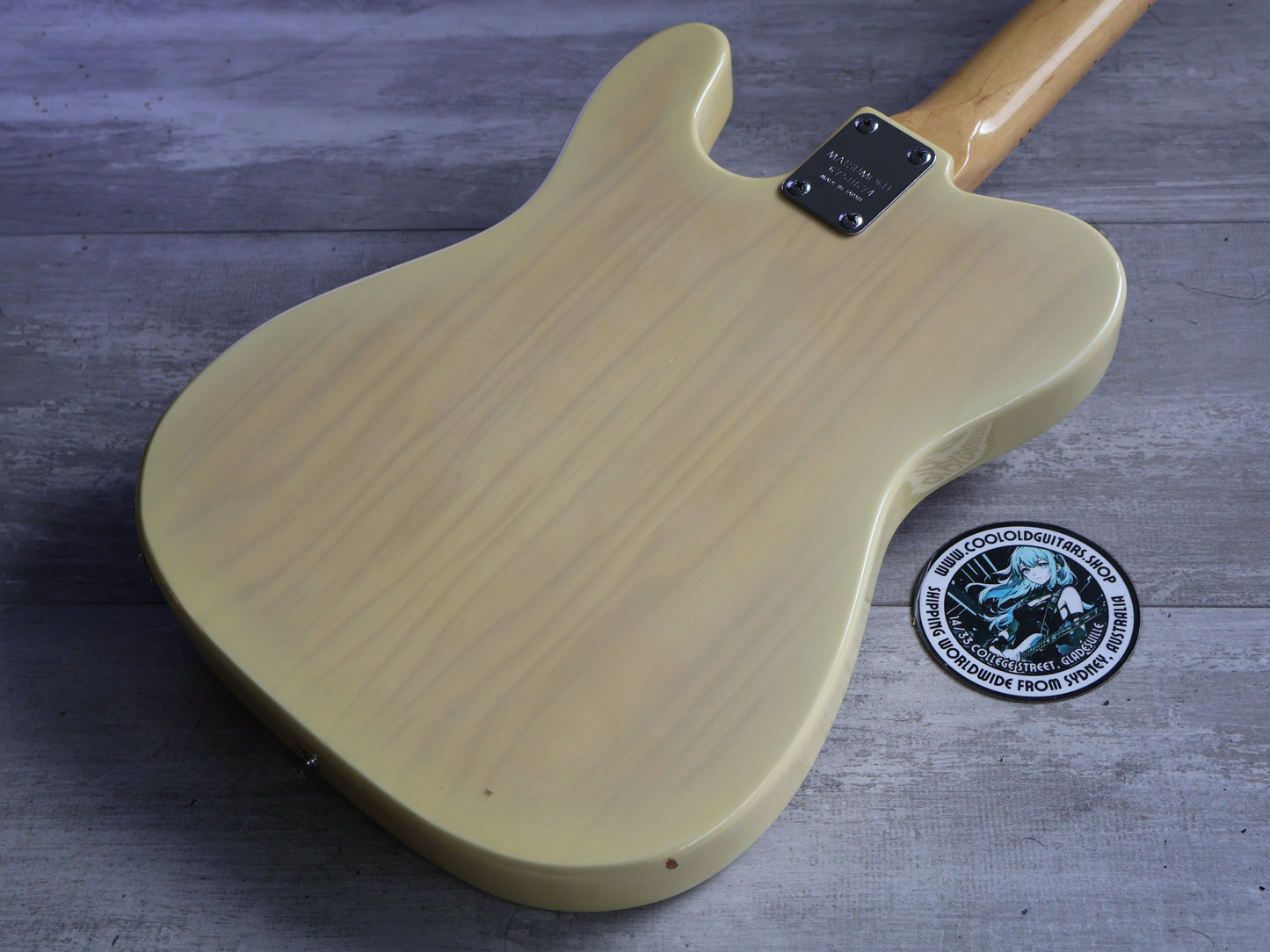 1975 Greco Japan TL-500 Spacey Sounds Twang-Style (Transparent Blonde)
