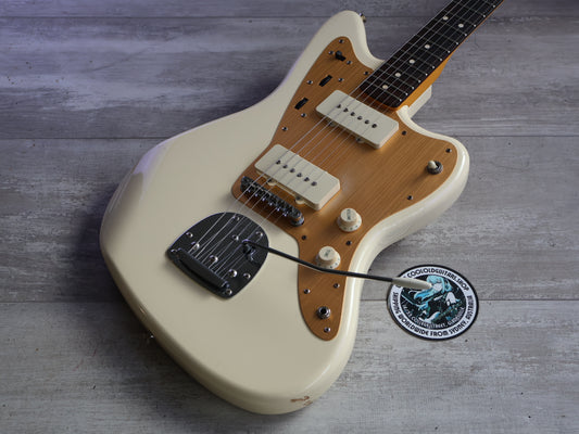 2021 Squier "J Mascis" Jazzmaster (Vintage White/Gold)