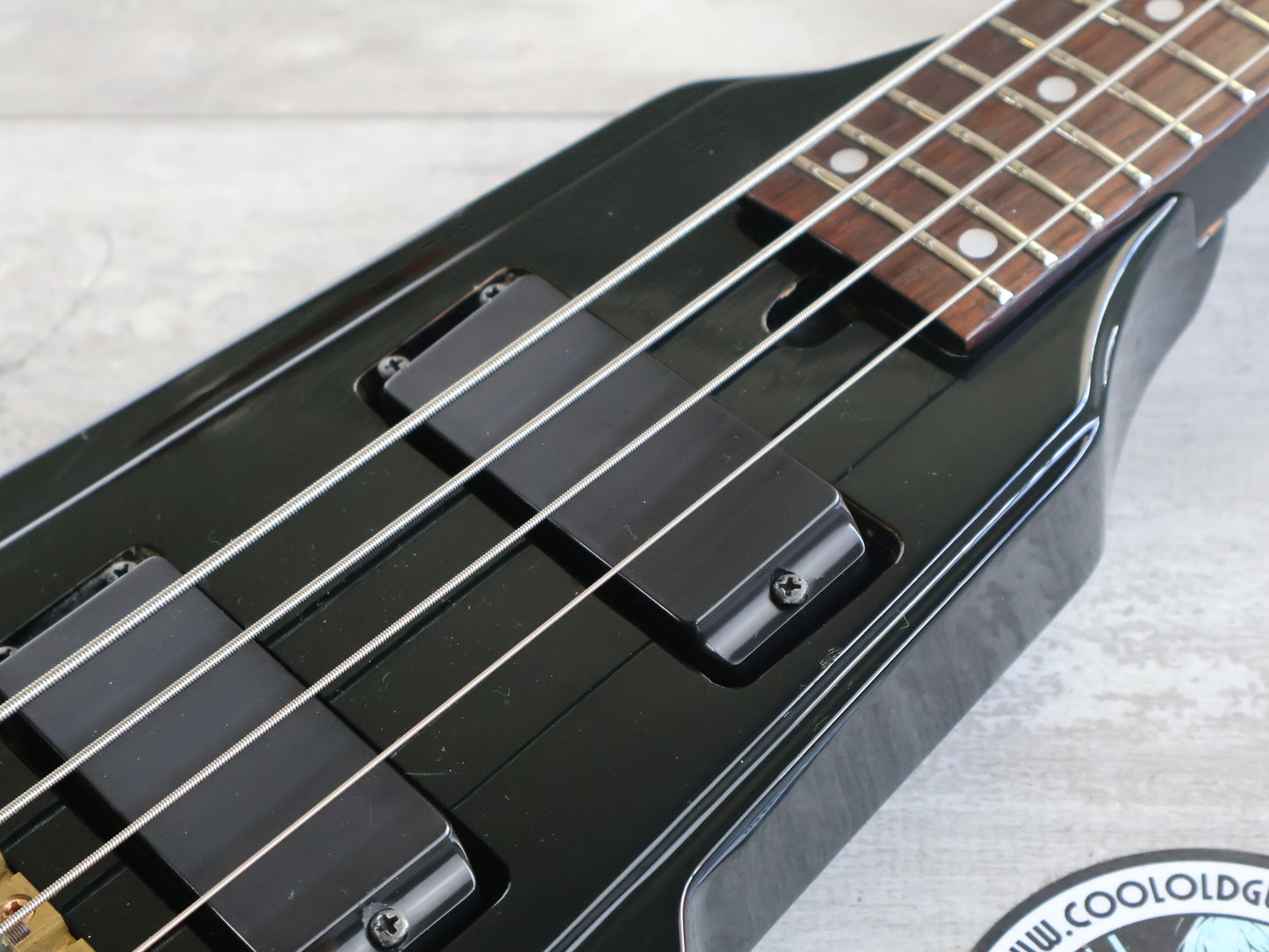 1984 Aria Pro II Japan WL Series "Wedge" Bass (Black)