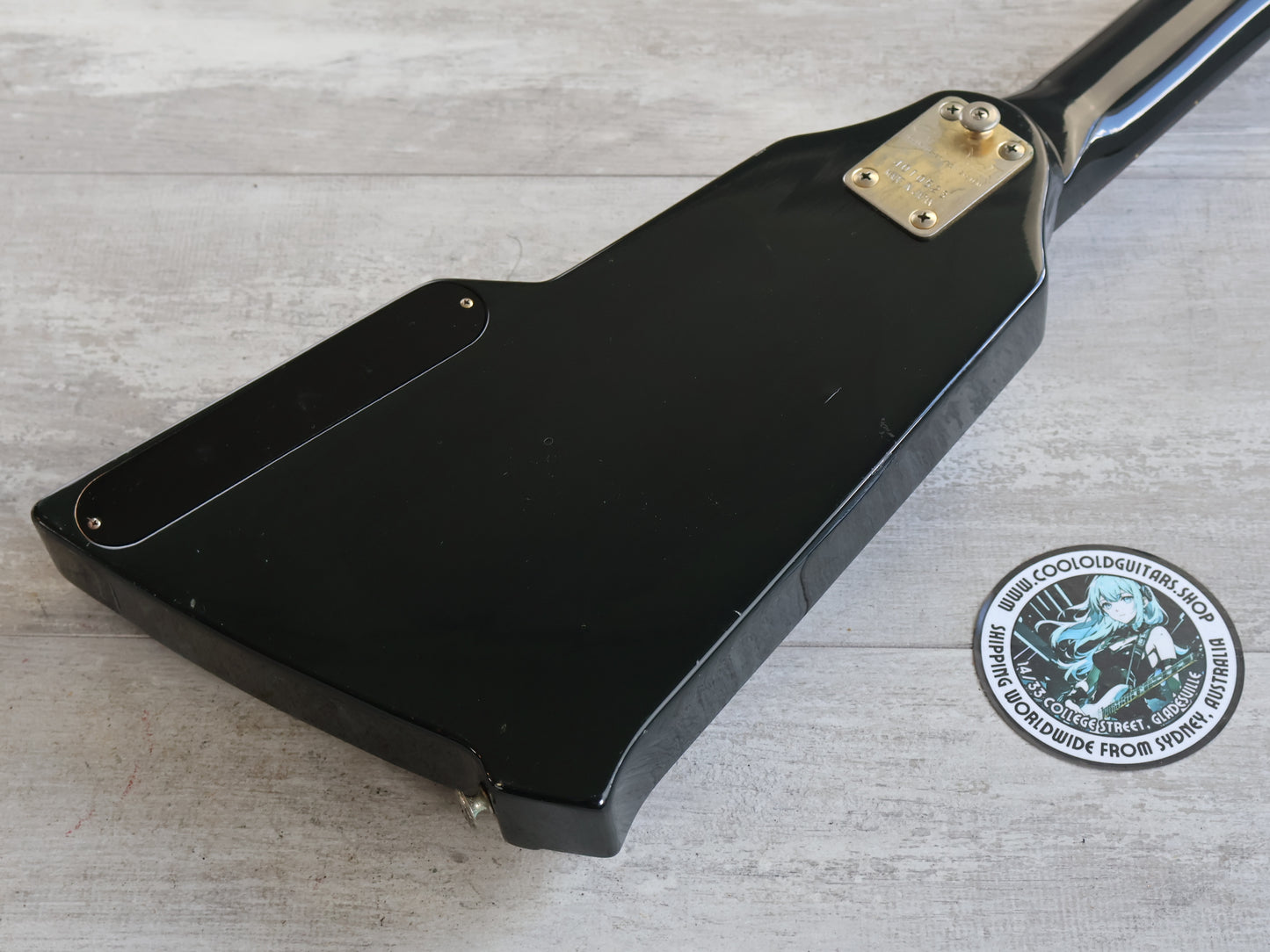 1984 Aria Pro II Japan WL Series "Wedge" Bass (Black)