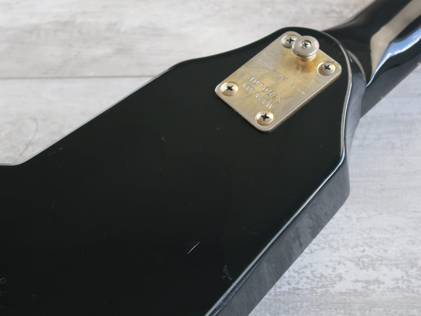 1984 Aria Pro II Japan WL Series "Wedge" Bass (Black)