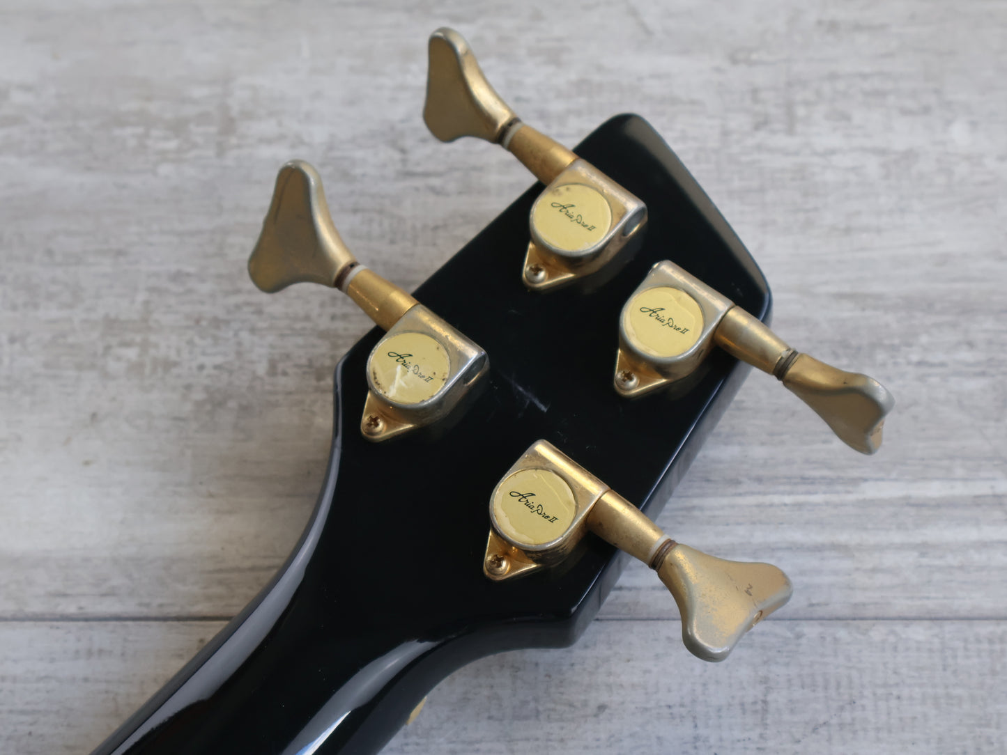 1984 Aria Pro II Japan WL Series "Wedge" Bass (Black)