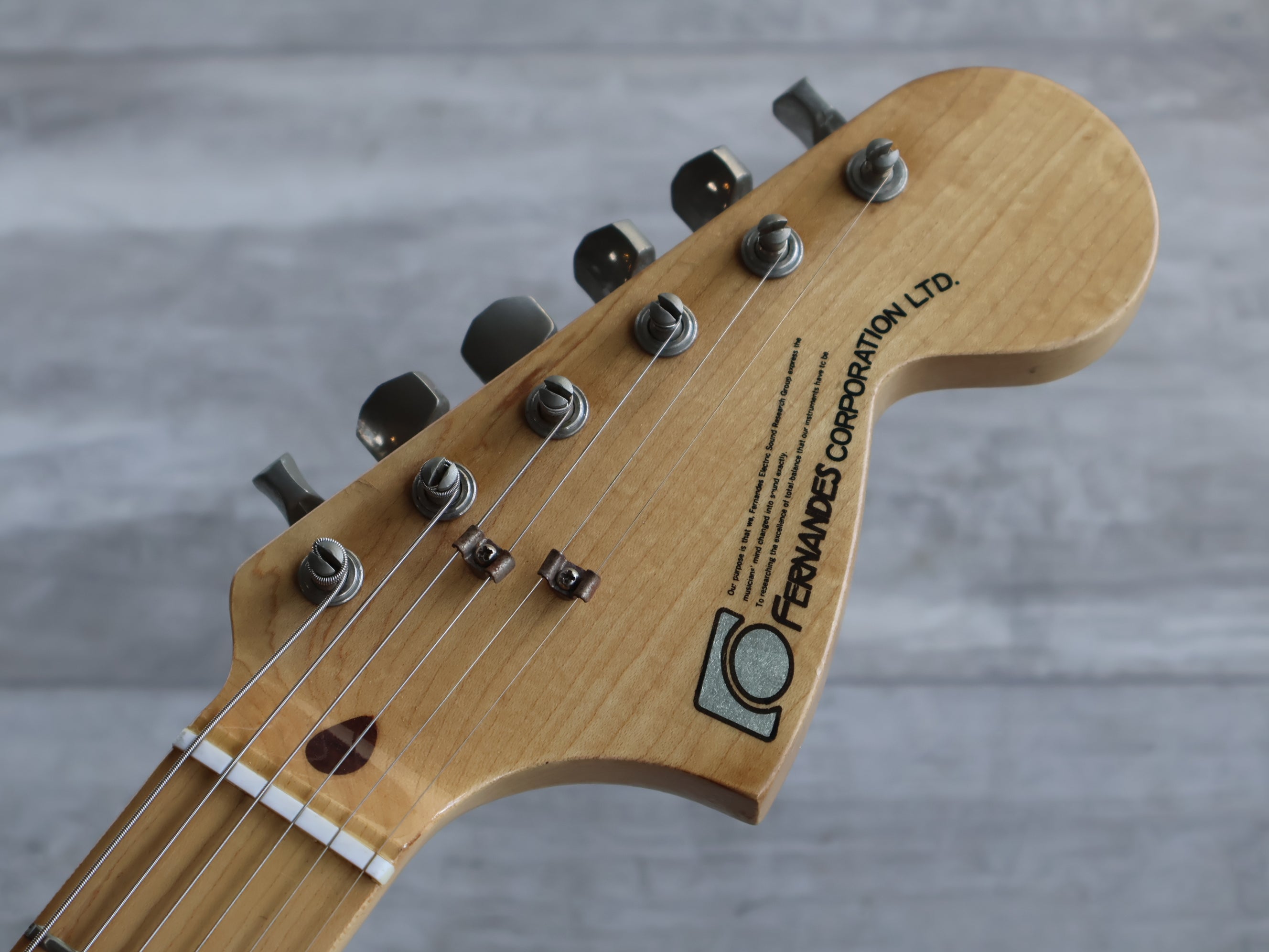 1979 Fernandes Japan FST-50 Vintage Stratocaster (Black) – Cool