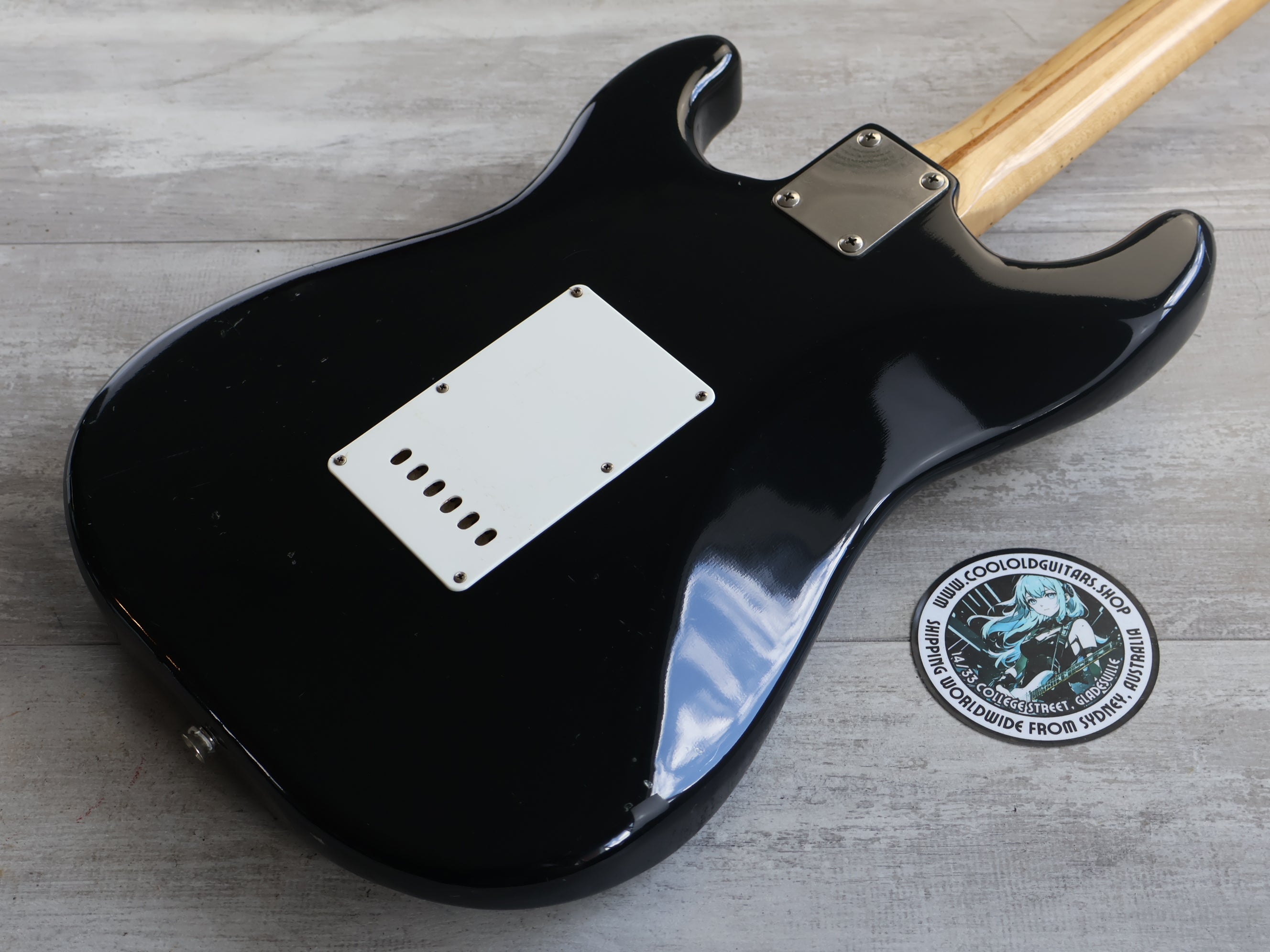 1979 Fernandes Japan FST-50 Vintage Stratocaster (Black) – Cool