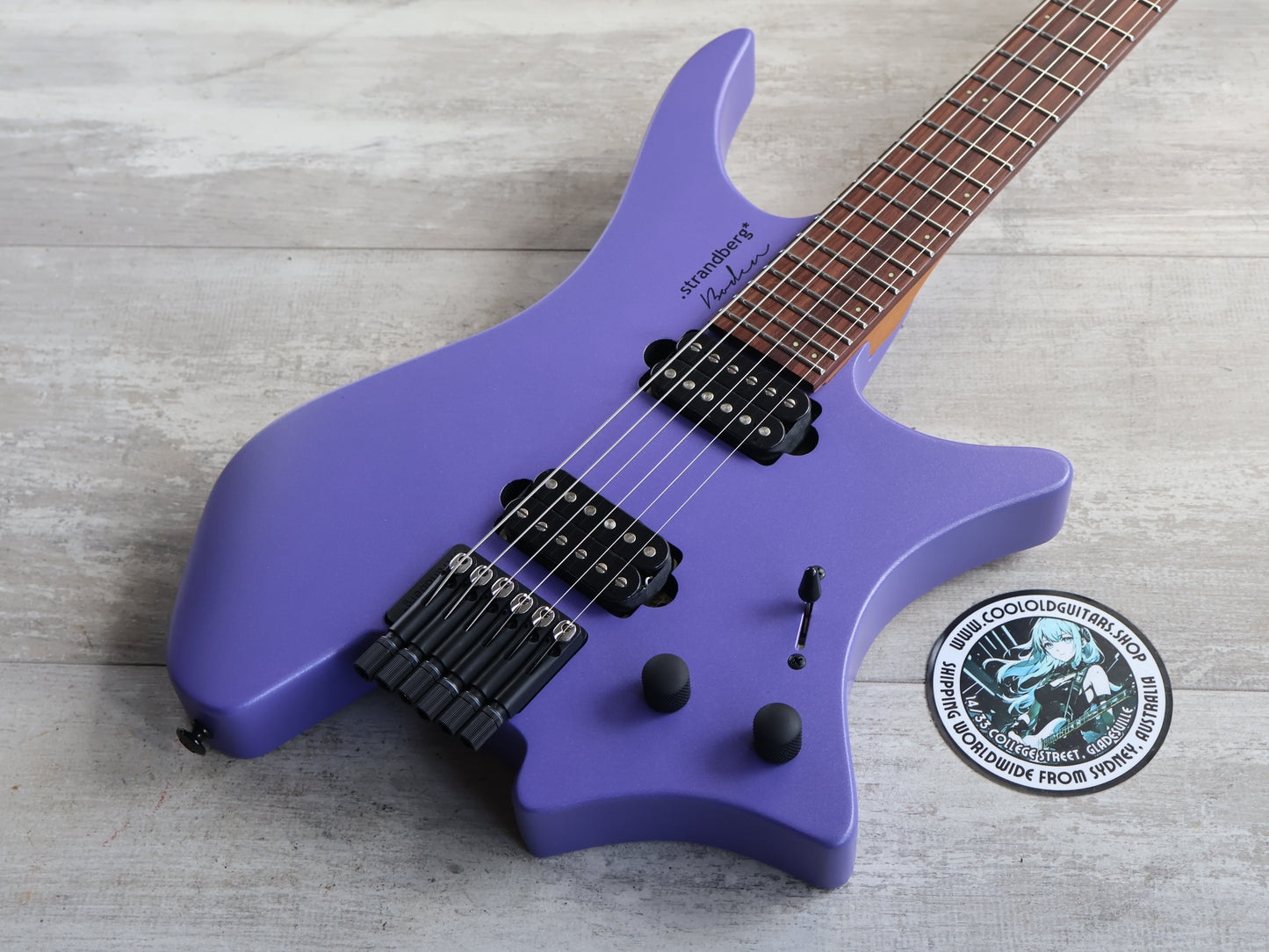 Strandberg Boden Essential 6 Headless Guitar (Dusk Purple)