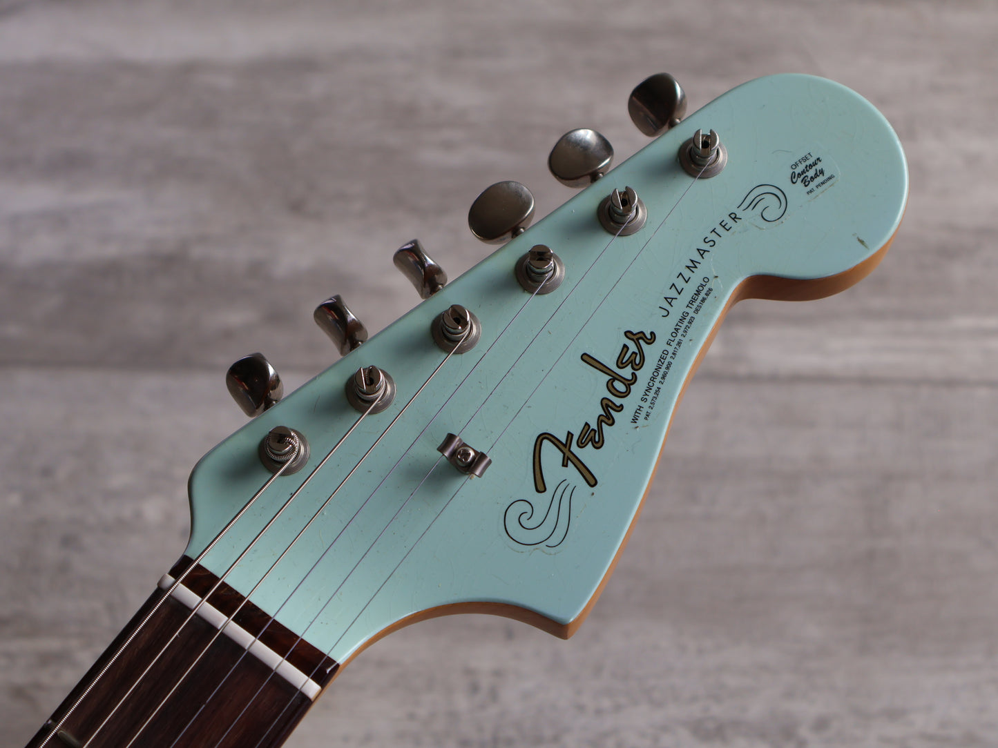 2014 Fender USA Custom Shop 1964 50th Anniversary Jazzmaster "Closet Classic" (Sonic Blue)