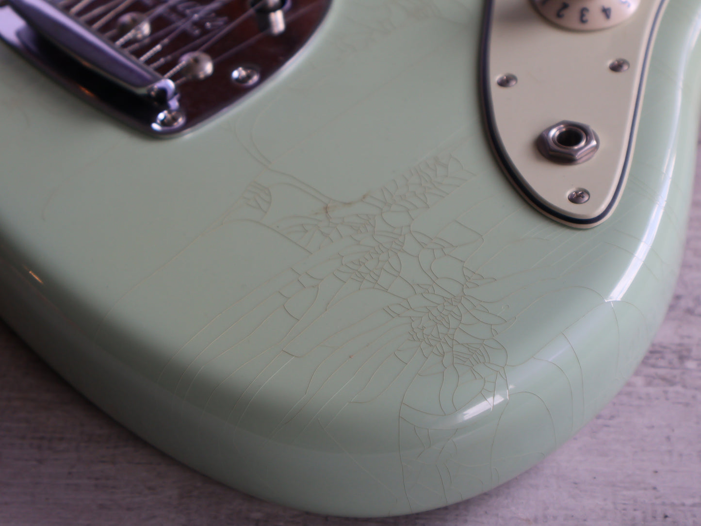 2014 Fender USA Custom Shop 1964 50th Anniversary Jazzmaster "Closet Classic" (Sonic Blue)
