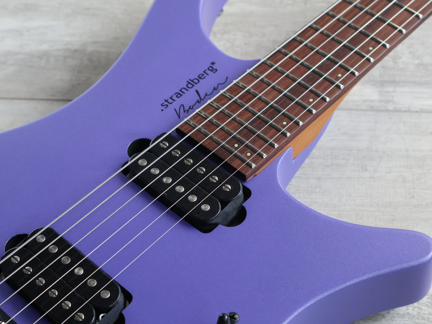 Strandberg Boden Essential 6 Headless Guitar (Dusk Purple)