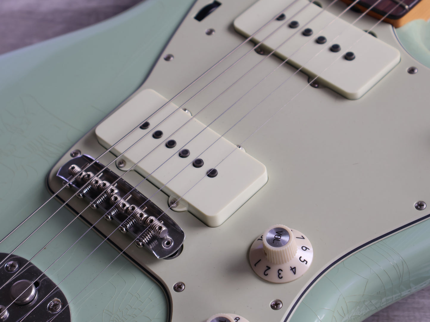 2014 Fender USA Custom Shop 1964 50th Anniversary Jazzmaster "Closet Classic" (Sonic Blue)