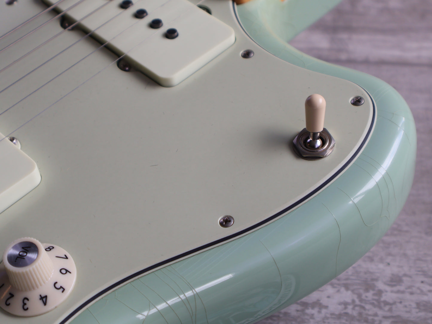 2014 Fender USA Custom Shop 1964 50th Anniversary Jazzmaster "Closet Classic" (Sonic Blue)