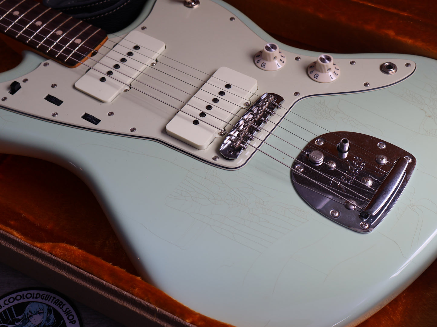 2014 Fender USA Custom Shop 1964 50th Anniversary Jazzmaster "Closet Classic" (Sonic Blue)